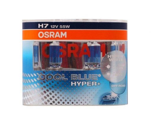 لامپ خودرو اسرام مدل H7 Cool Hyper Plus 62210 بسته 2 عددی