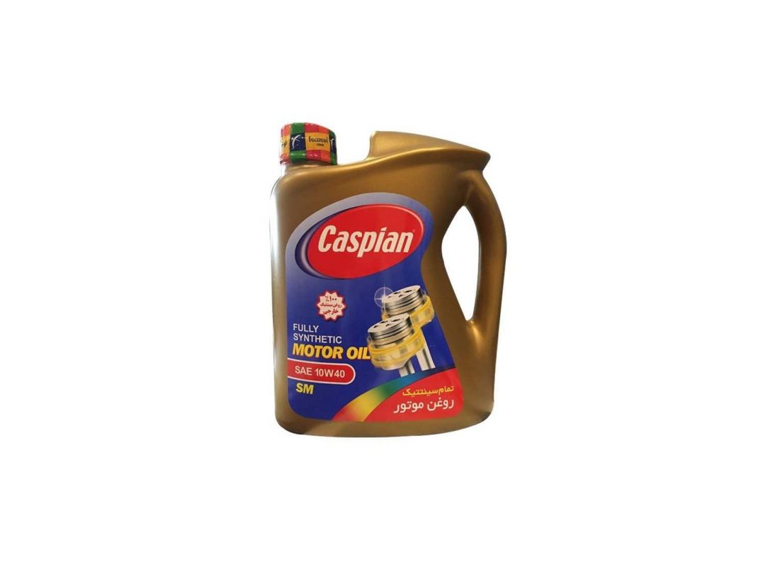 روغن موتور خودرو کاسپین مدل 10W40 حجم 4000 میلی لیتری