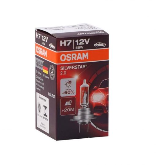 لامپ هالوژن خودرو اسرام کد H7 12V 55W 64210 SV2